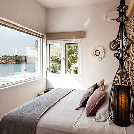 Dazzling Crete Villa 3 Bedrooms Villa Saffron Sunset Beachfront Villa With Jacuzzi Brilliant Sea Views Chania Kato Daratso Dış mekan fotoğraf